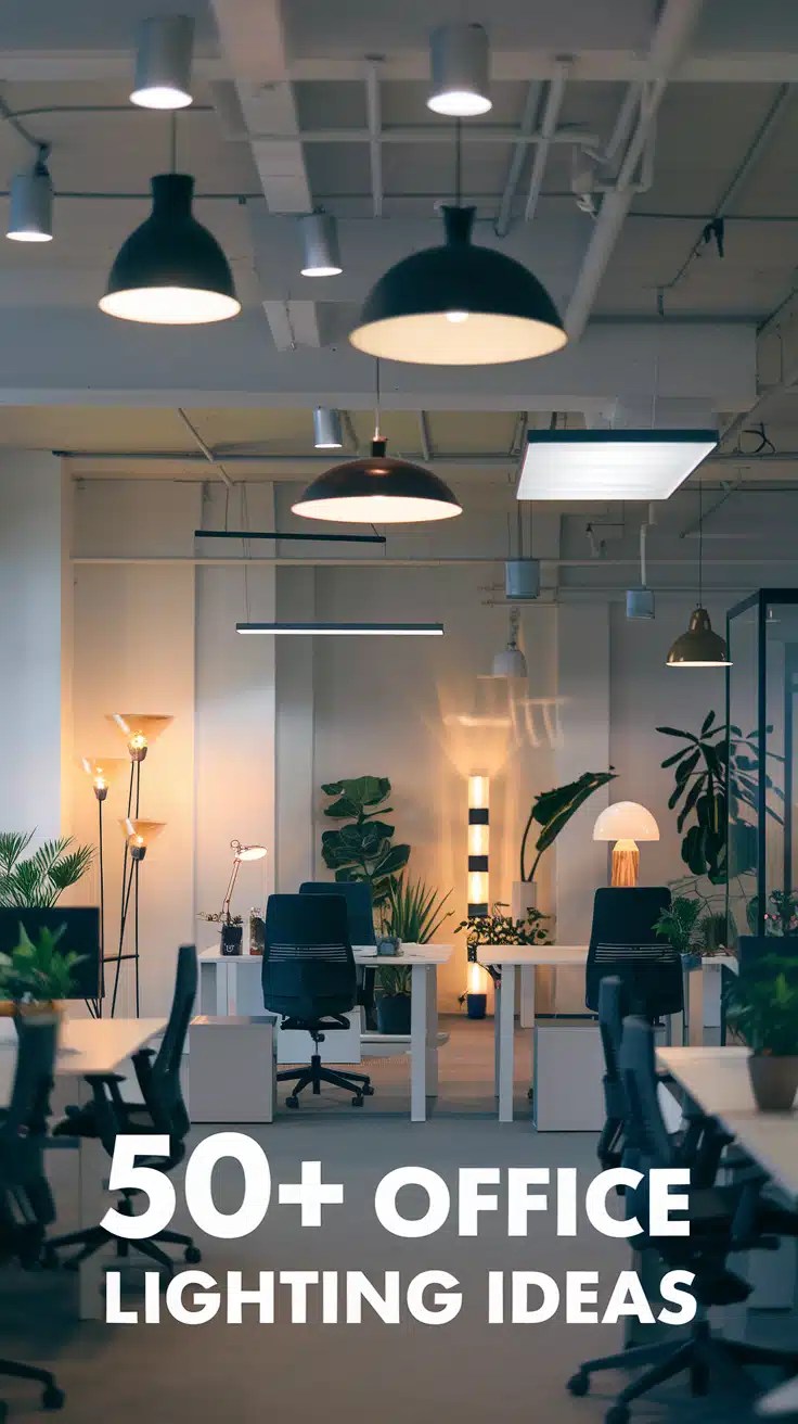Office Lighting Ideas Brighten Your Workspace in Style