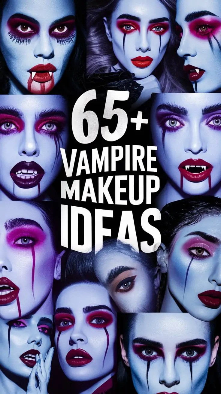 Vampire Makeup Ideas Hauntingly Beautiful Styles