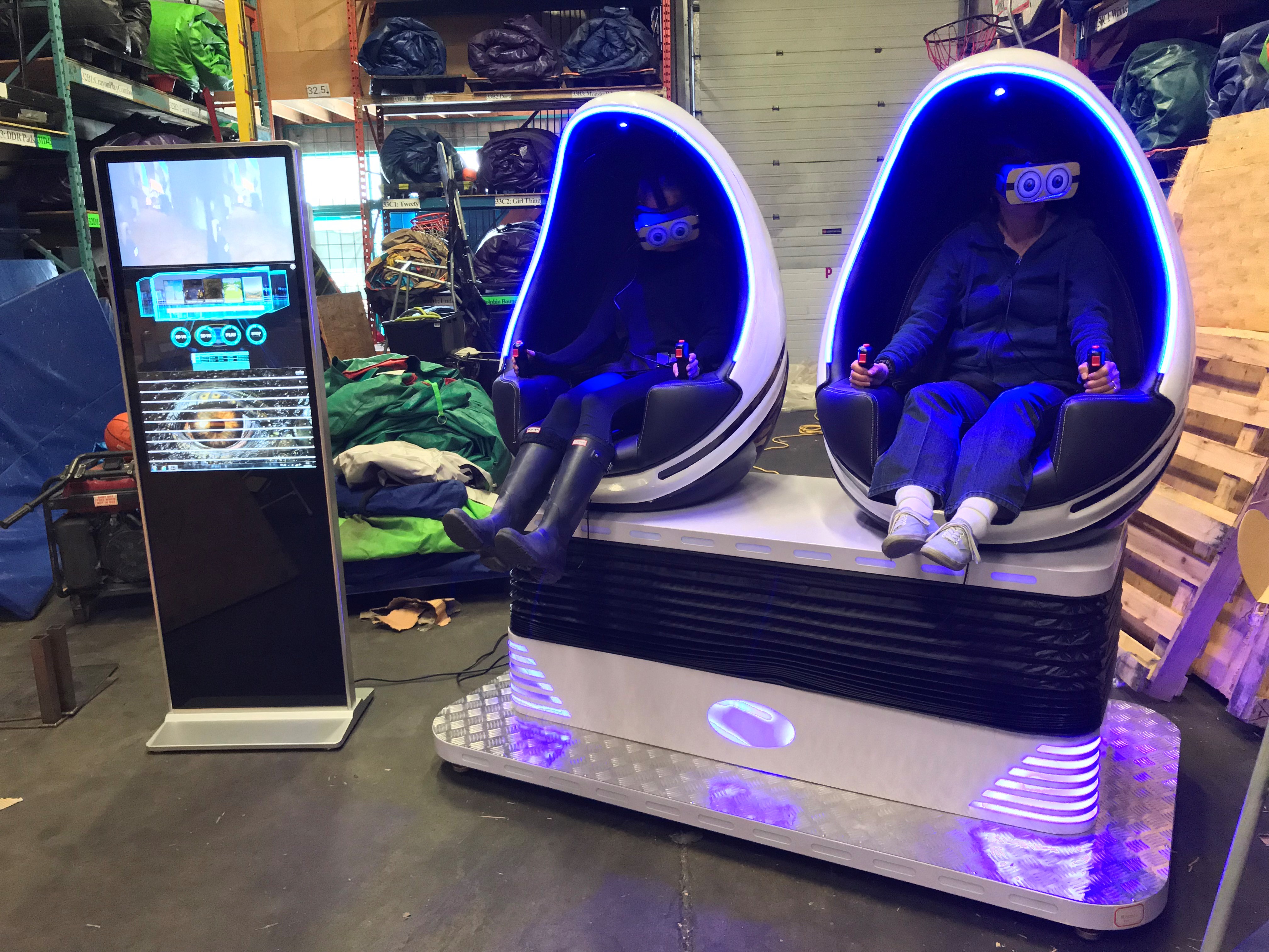 9D Virtual Reality (VR) Pods Vancouver PartyWorks