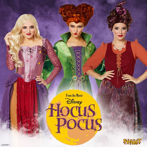 Spirit Halloween launches official Hocus Pocus costumes Party Worldwide