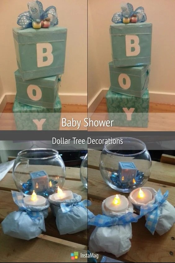 DIY Dollar Store Baby Shower Ideas on a Budget Party Wowzy