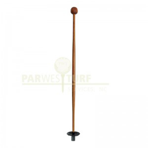 Wood Practice Green Flagstick Par Aide Par West Turf
