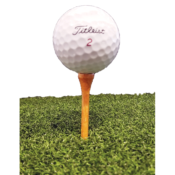 TeeLine Turf Driving Range Mat 1.25" 5' Square Use Wooden Tees