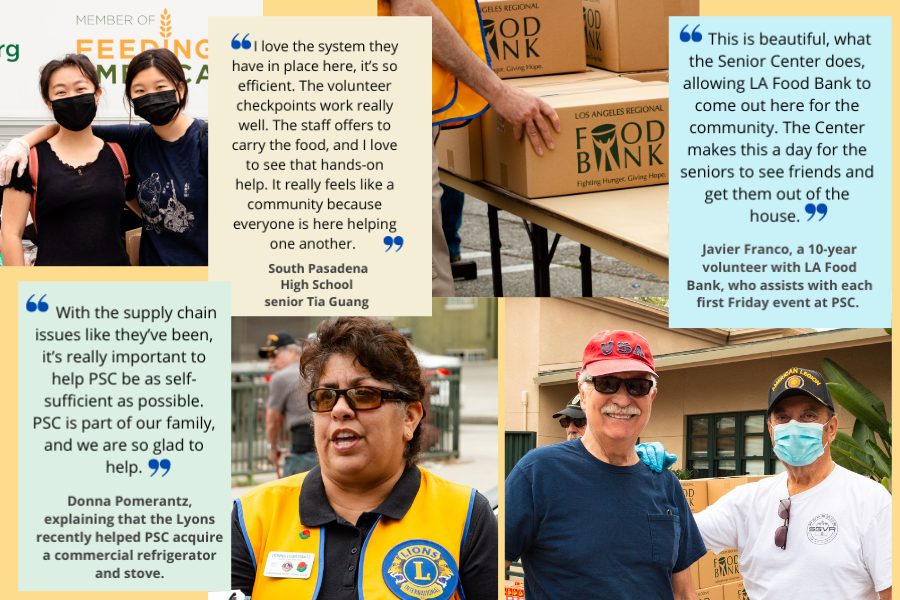 Senior Food Distribution Brings Community Together Pasadena Community