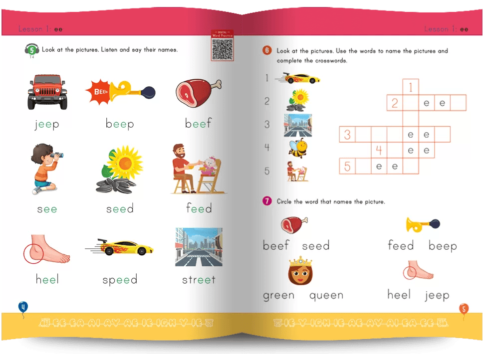 Magic Phonics Step 4 انتشارات کتاب پاسارگاد