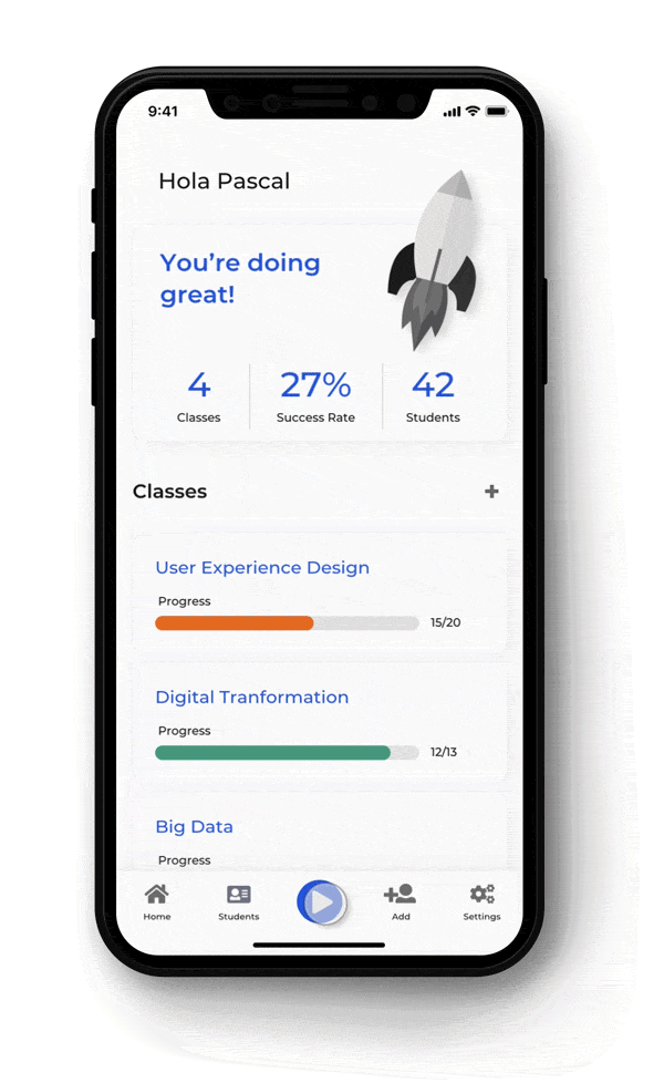 Rocket App UI design Outstanding UI/UX Design and  Development