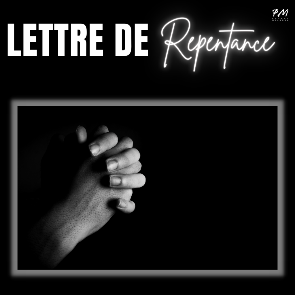 La prière de repentance Pascal Malonda
