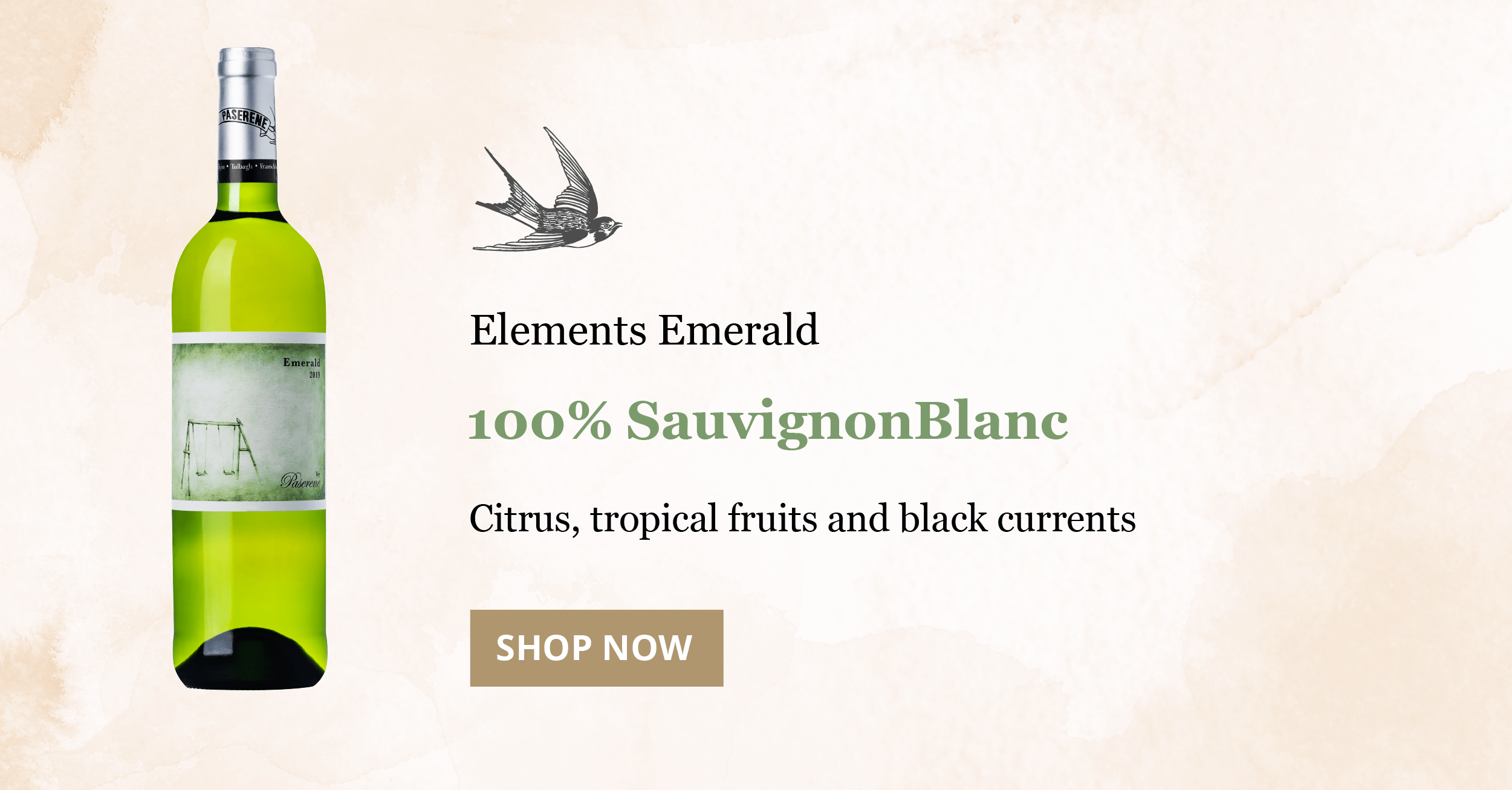 Elements Emerald 2020 Chardonnay Wine by Paserene Buy Our Wine Online