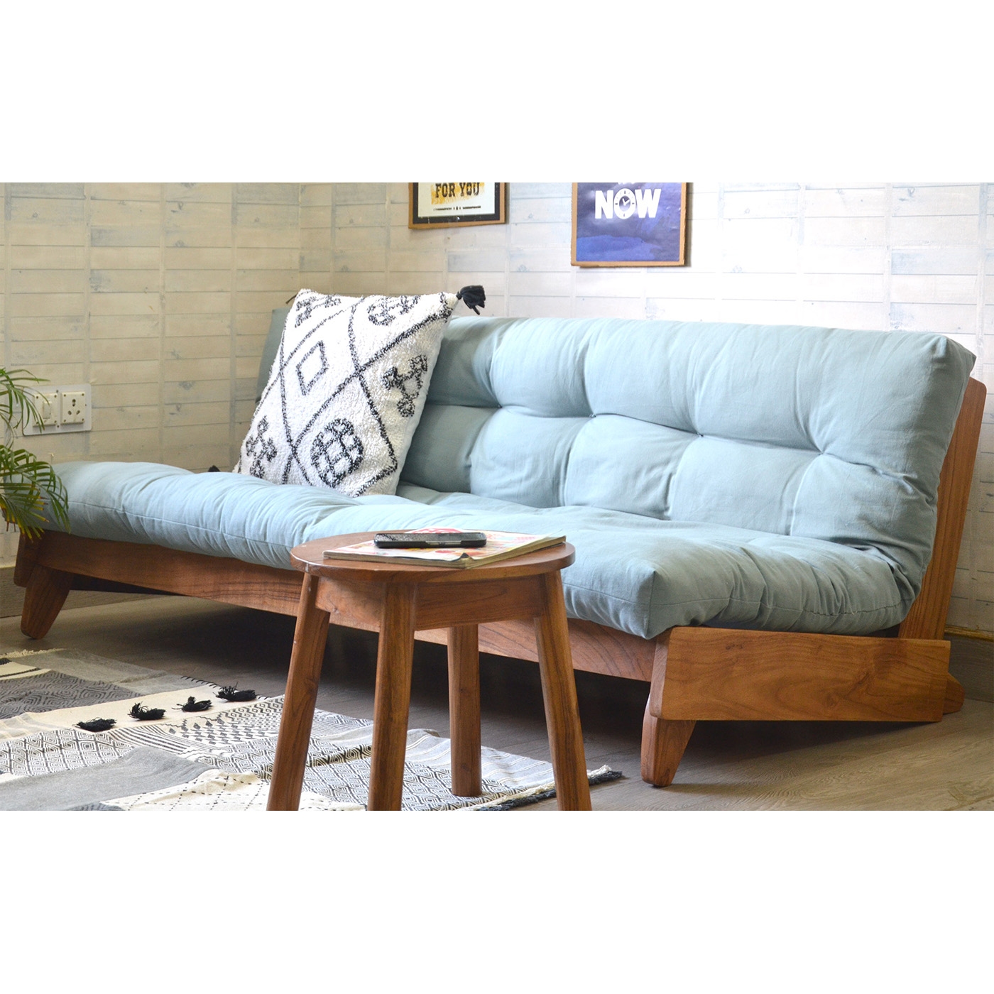 Modular Convertible sofa base Large PAS International Home textile