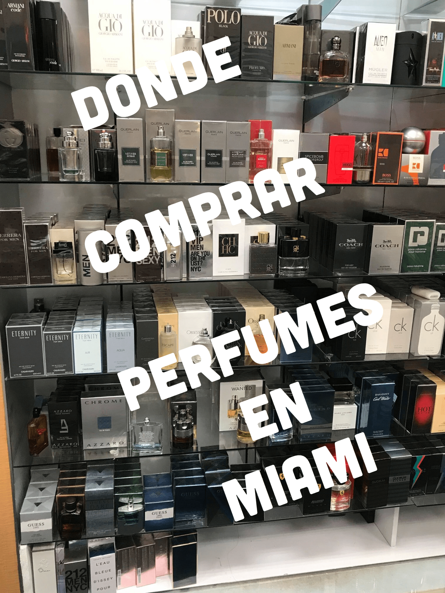 Donde comprar perfumes en Miami Pasión Por Miami