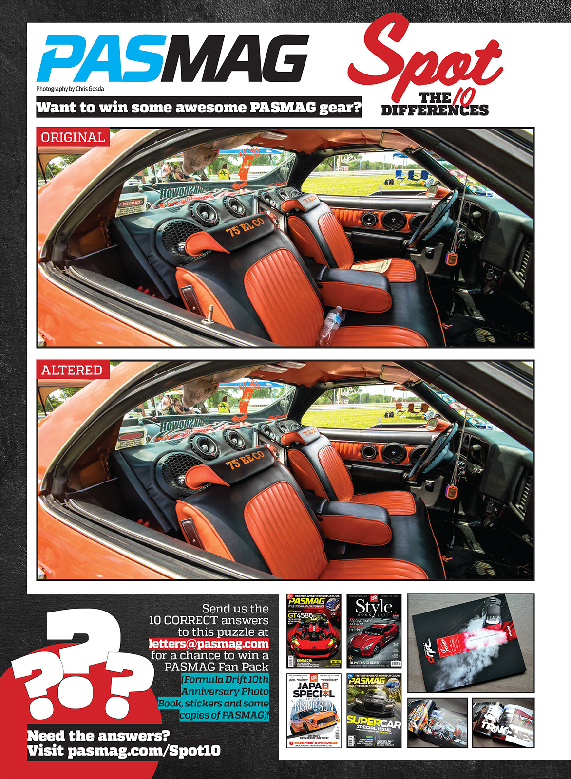 PASMAG PERFORMANCE AUTO AND SOUND Spot The Differences Car Audio