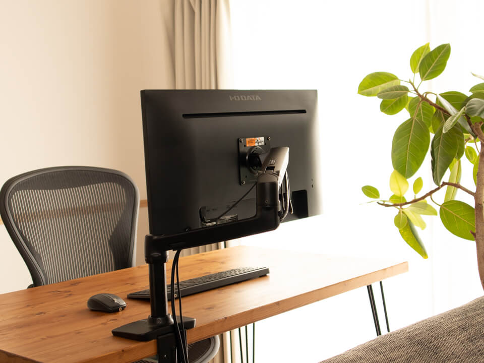 (税込) ベーシック デスクマウント シングル モニターアーム ブラック asakusa.sub.jp