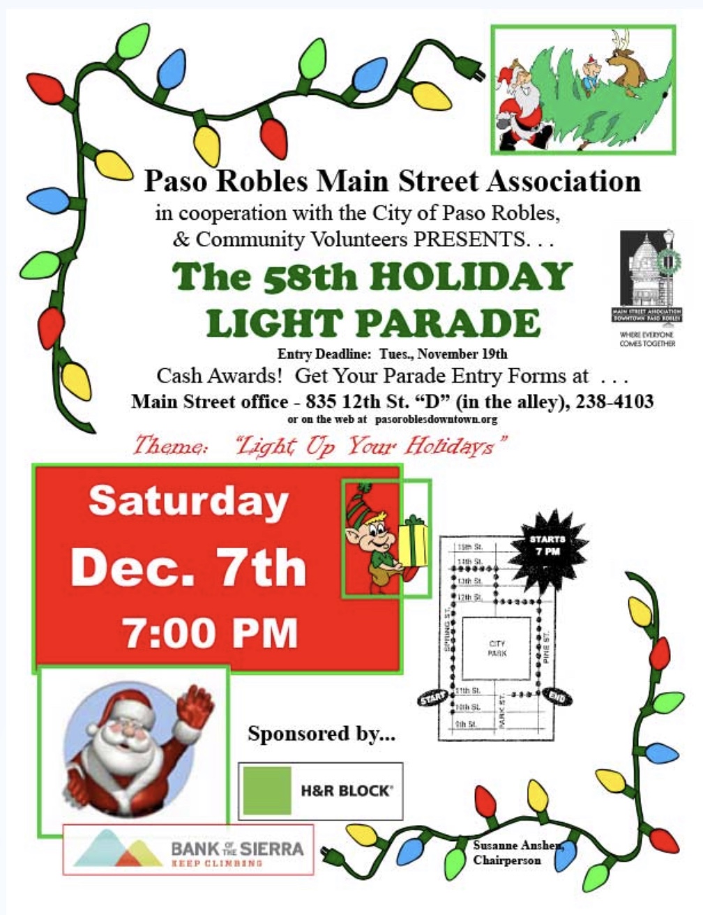 Holiday Light Parade, Rain or Shine! • Paso Robles Press