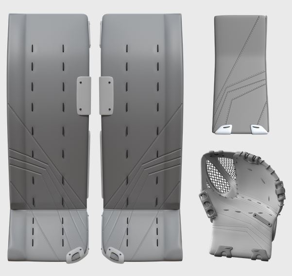 Ensemble complet de DEK Hockey 100 SUR MESURE Passau