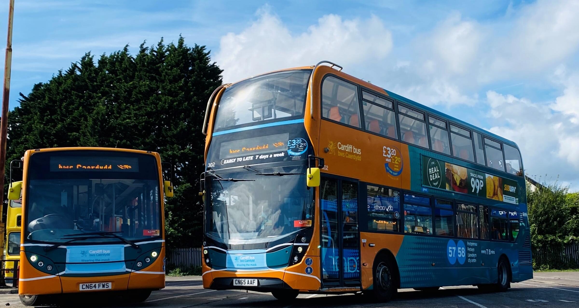 Cardiff Bus sign a new 3year contract Passenger
