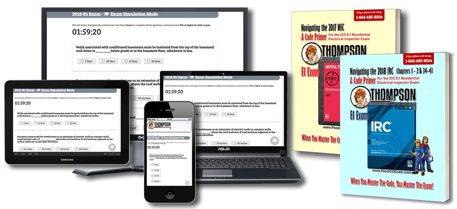 2018 ICC E5 Electrical Inspector Exam Prep Course! (E1 + E2 Exam) Thompson