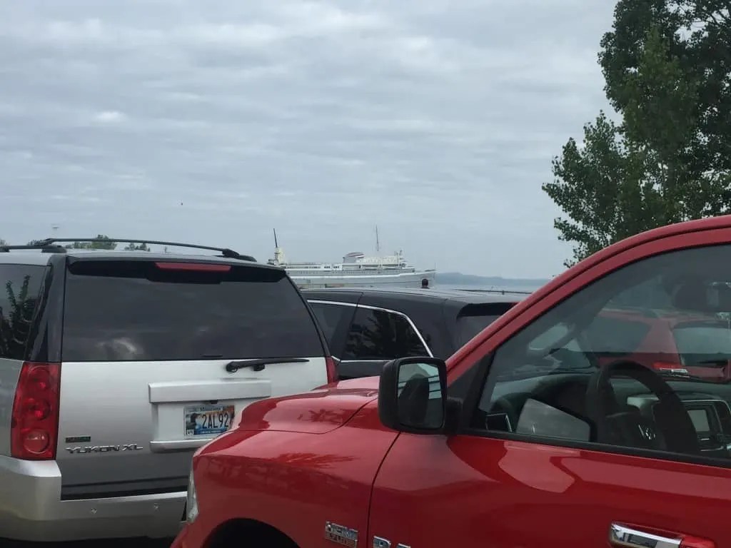 Lake Express Ferry Crossing Lake Michigan Passing Thru For the