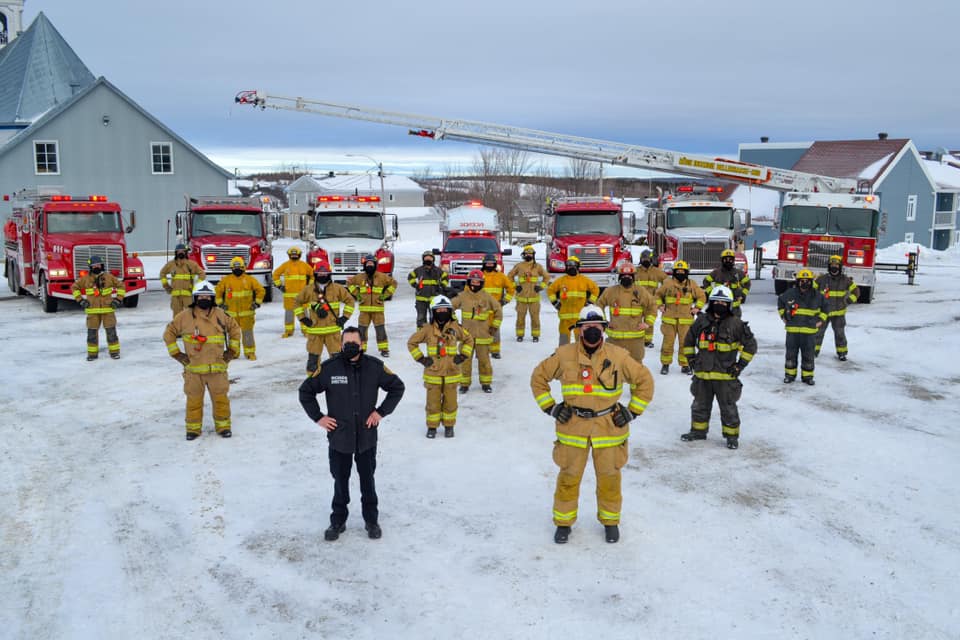 La Régie Incendie BellechasseSud entre officiellement en fonction