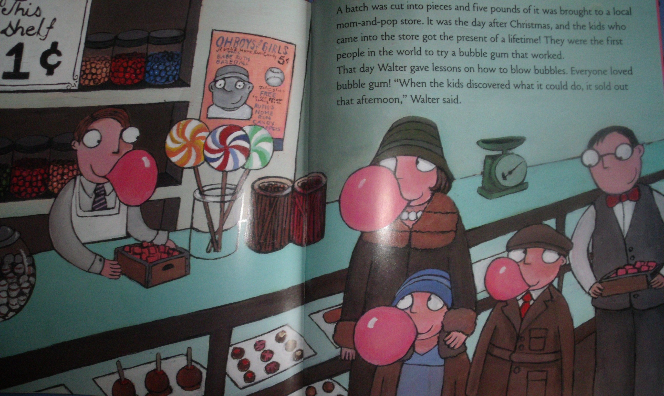 Book Review Pop! The Invention of Bubble Gum « Children's Books & More