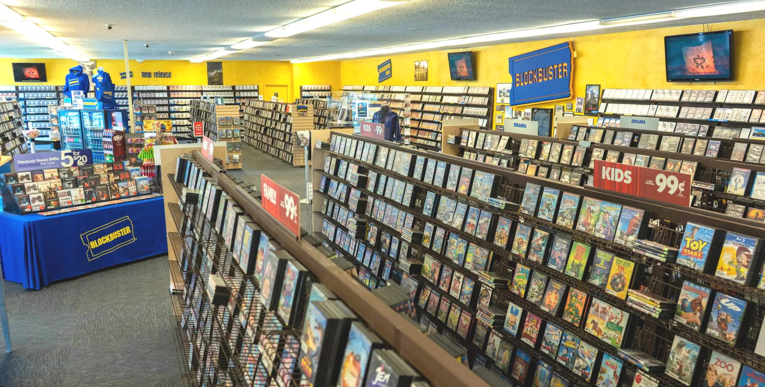 blockbuster store