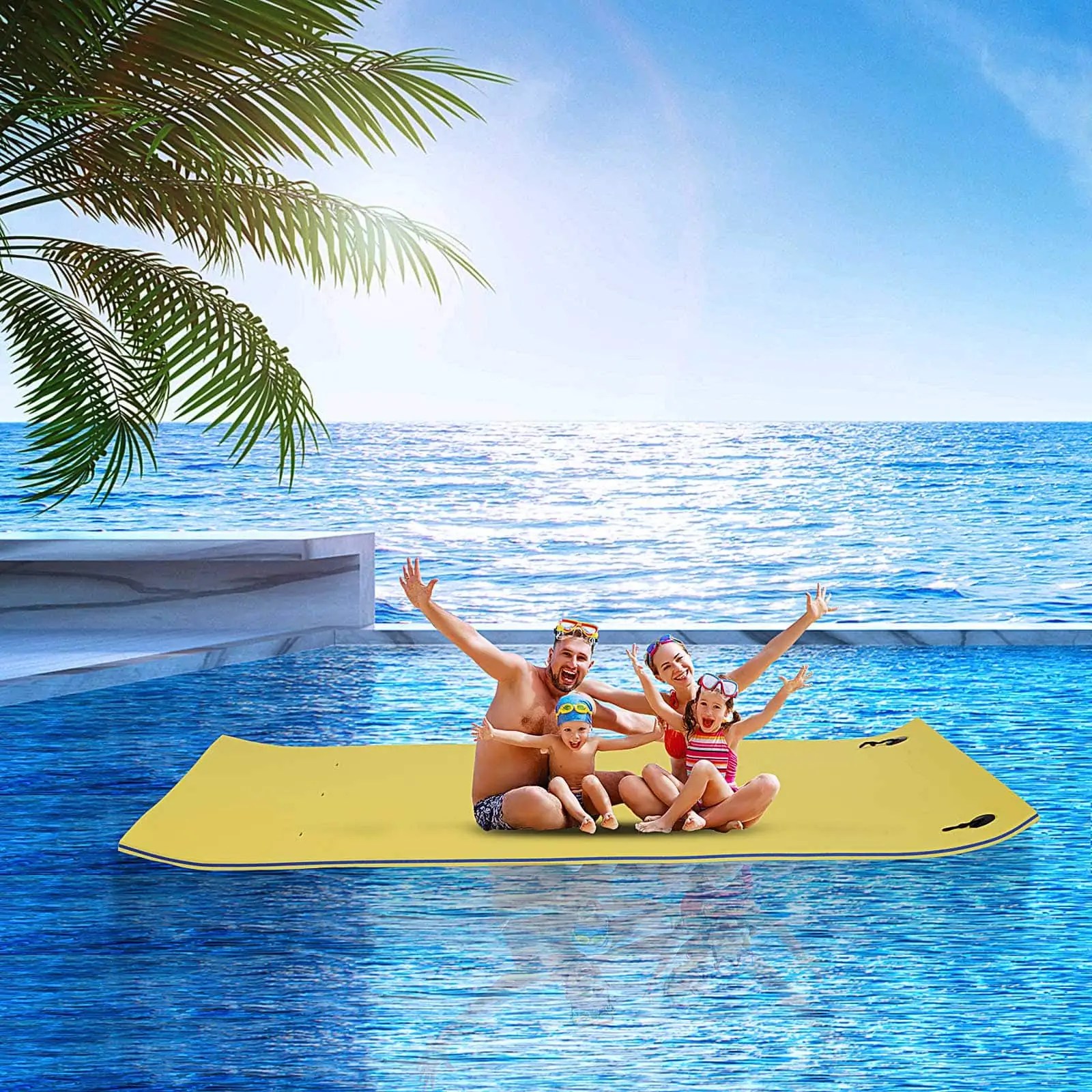 Floating Oasis Water Pad on Sale (Provides Hours of Summer Fun!)