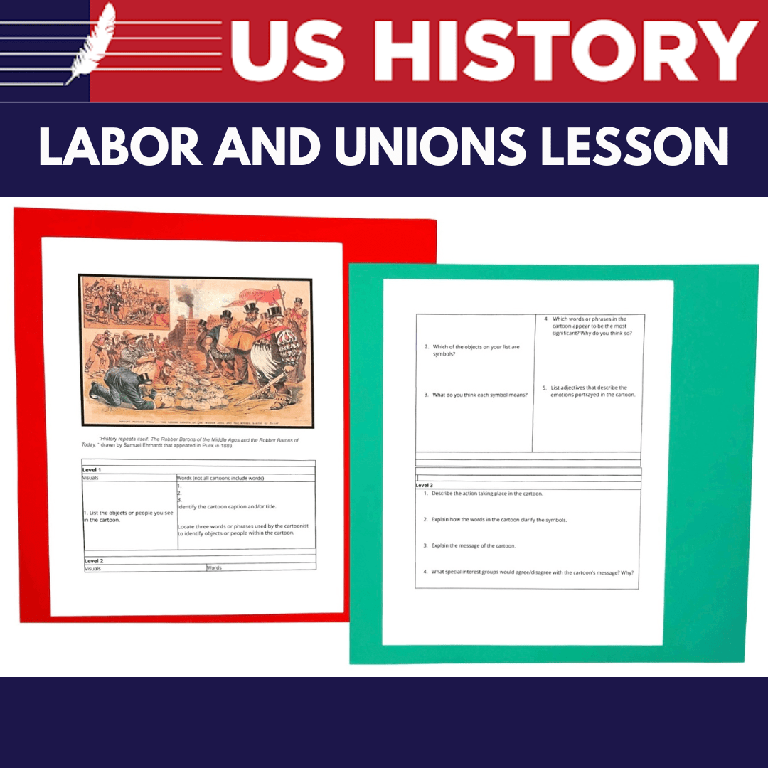 Labor Unions and Strikes in America Lesson - Passion for Social Studies