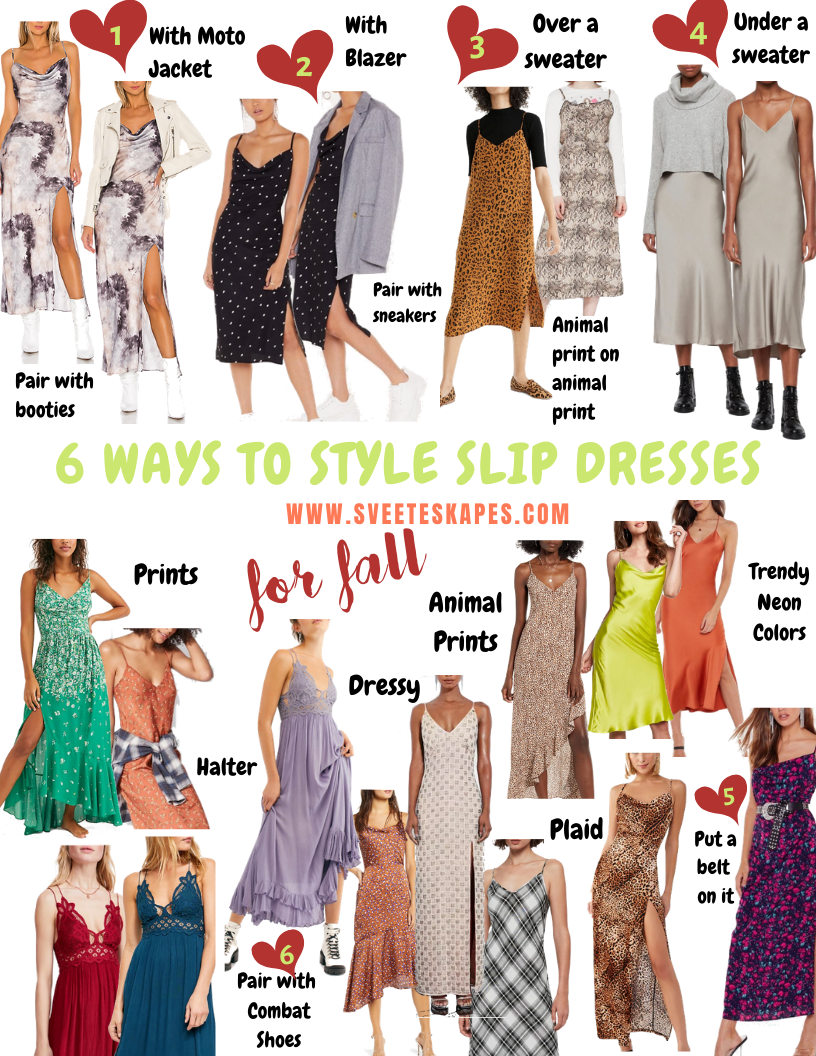 How to Style Slip Dresses for Fall 6 Easy Ways Passion Purpose Passport