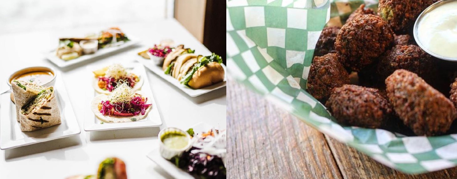 A guided tour with an electric scooter to learn about vegan food in