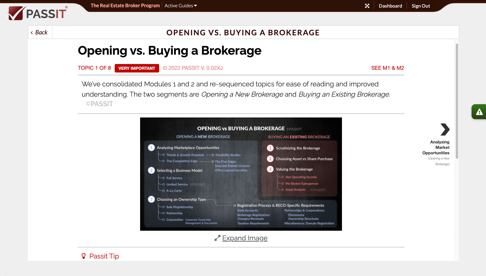 Passit® Study Guide for the Humber College Real Estate Broker Program