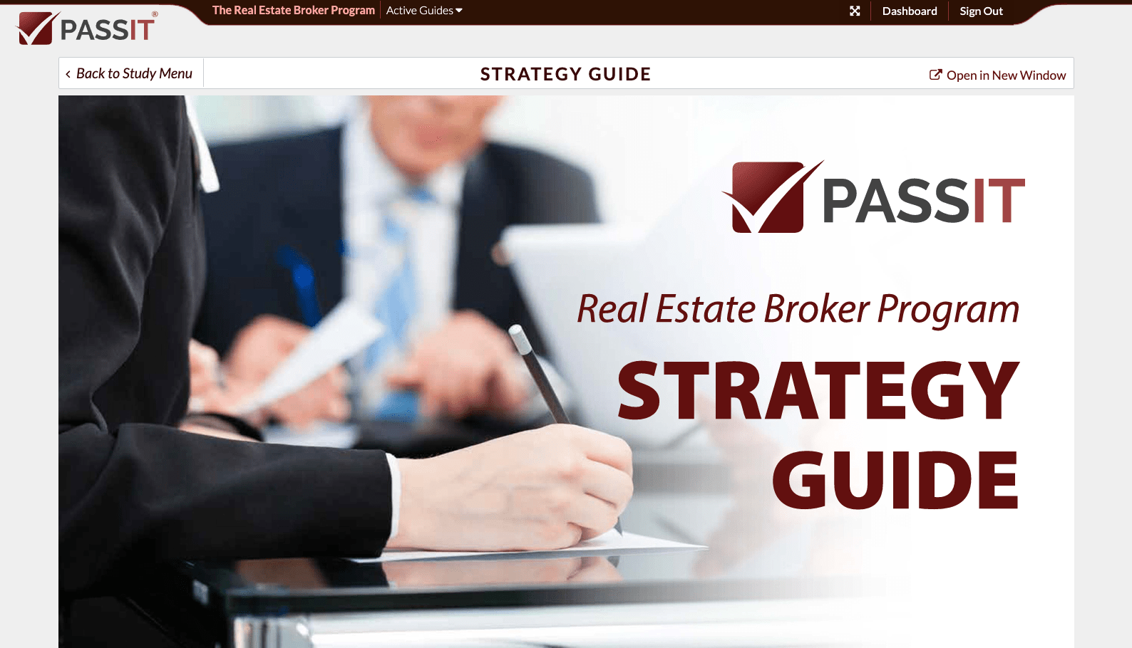Passit® Study Guide for the Humber College Real Estate Broker Program