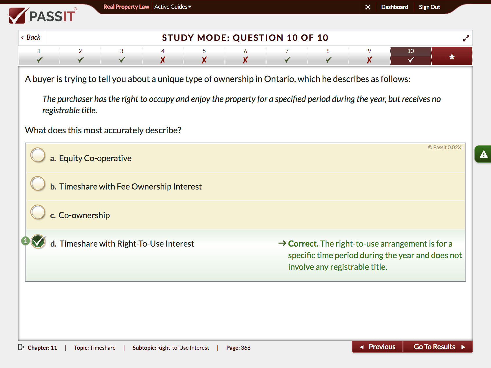OREA Real Property Law