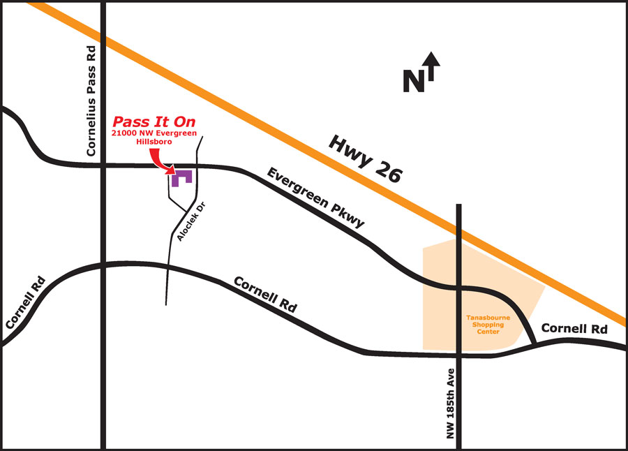 maptoevergreen Pass It On Sales