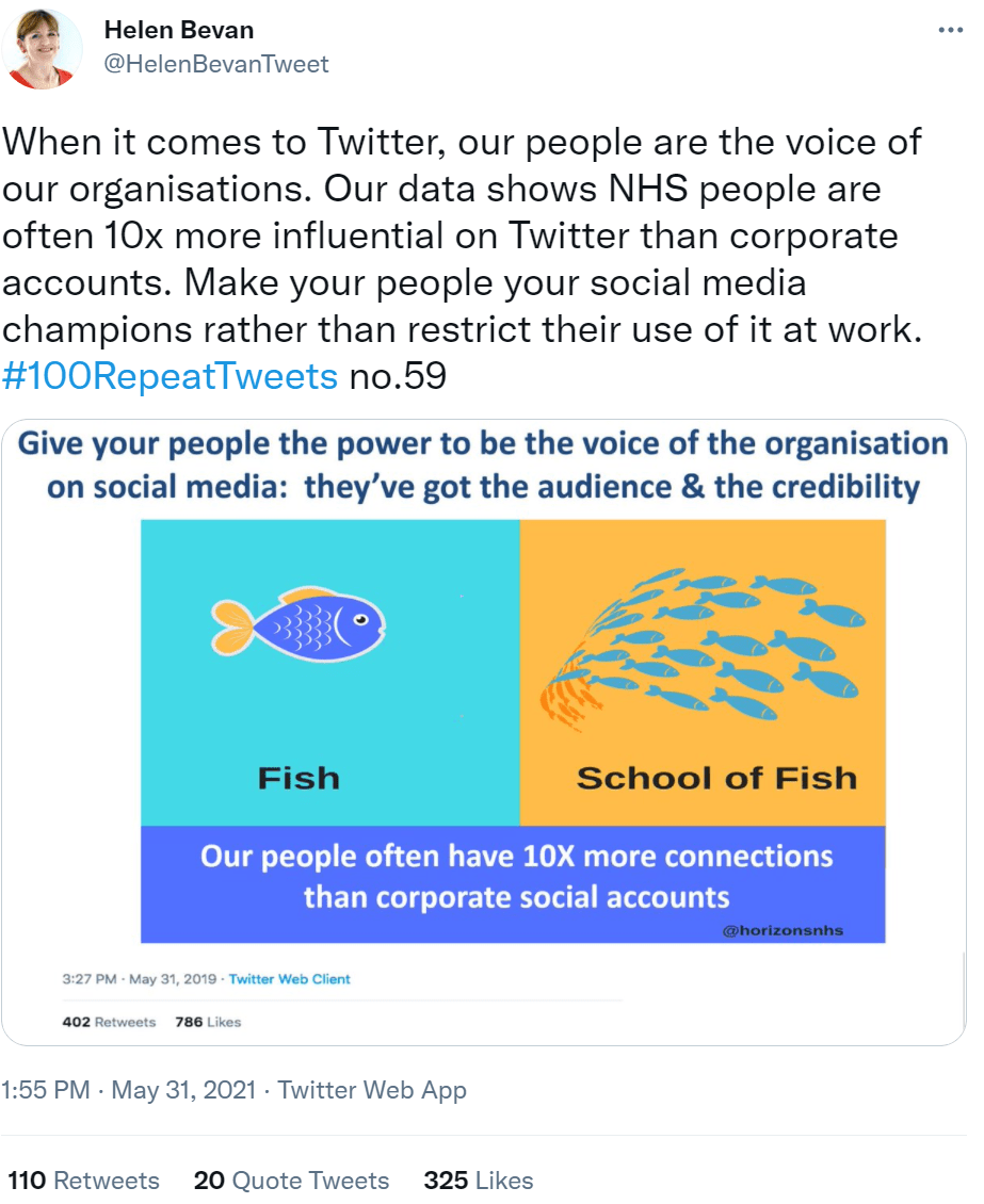 Tweets of the Week, 4 June 2021, NHS Horizons