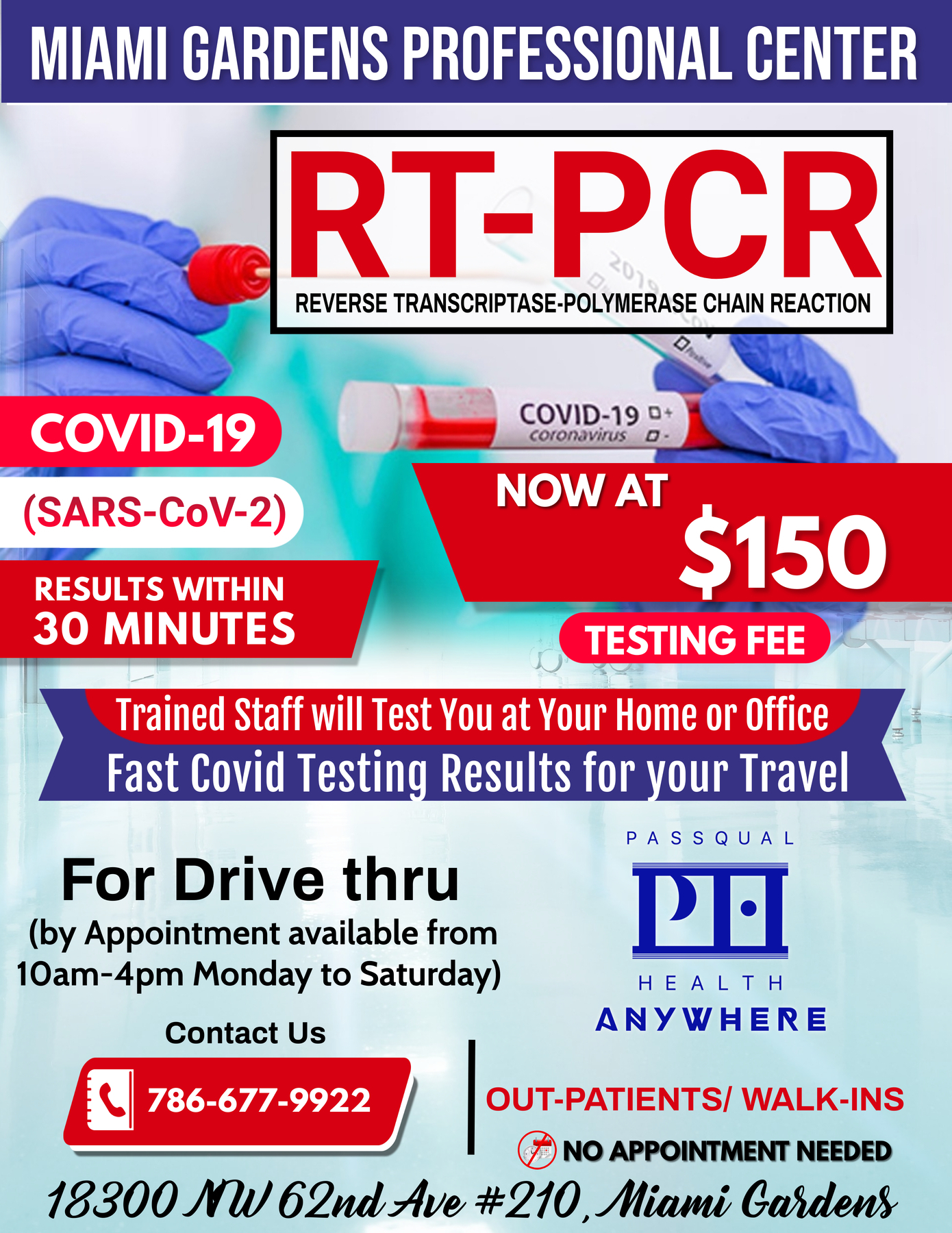 COVID Testing and Treatment PassQual Health Medical practice
