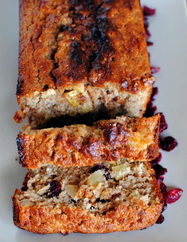 CranberryApple Quick Bread Pass The Sushi