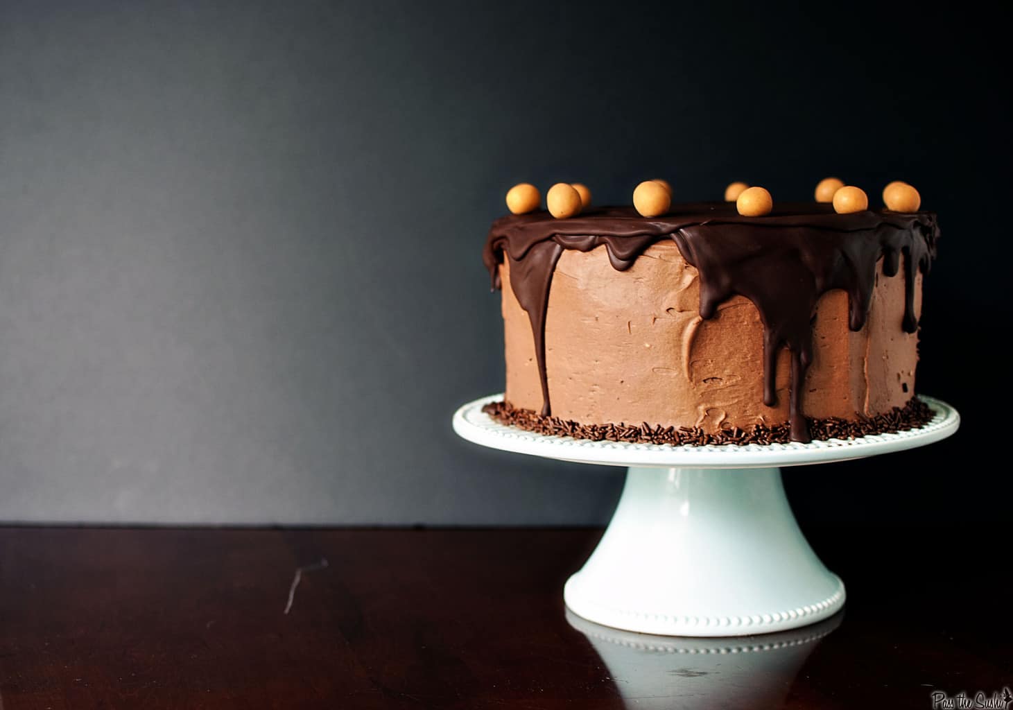 Chocolate Peanut Butter Birthday Cake Pass The Sushi