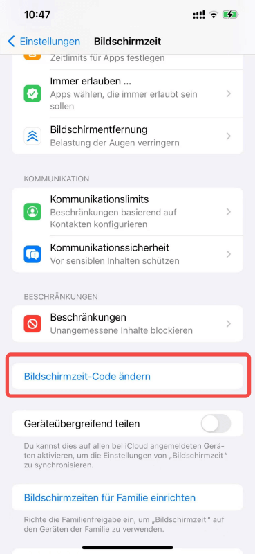 Bildschirmzeit-Verlauf löschen - 4 effektive Methoden [2024]