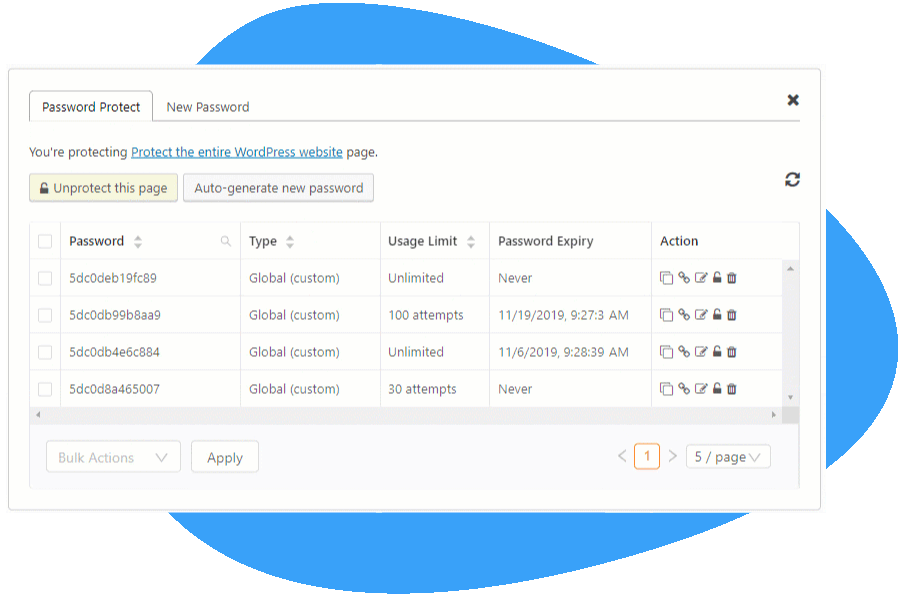 Use Access Links to Unlock Password Protected Pages Password Protect