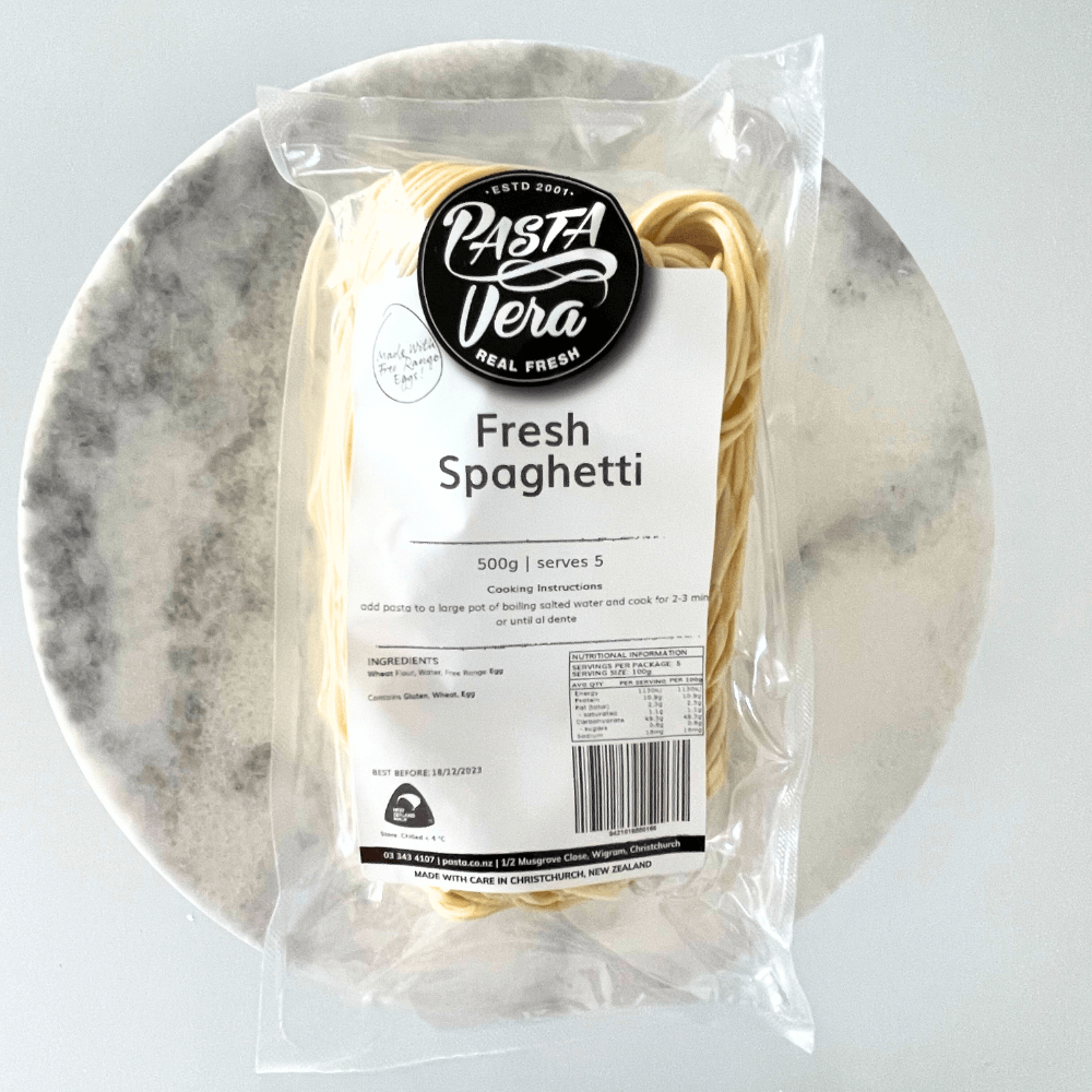 Fresh Spaghetti Pasta Vera