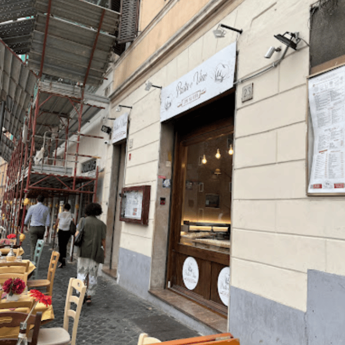 Prenota un tavolo Pasta e Vino Roma