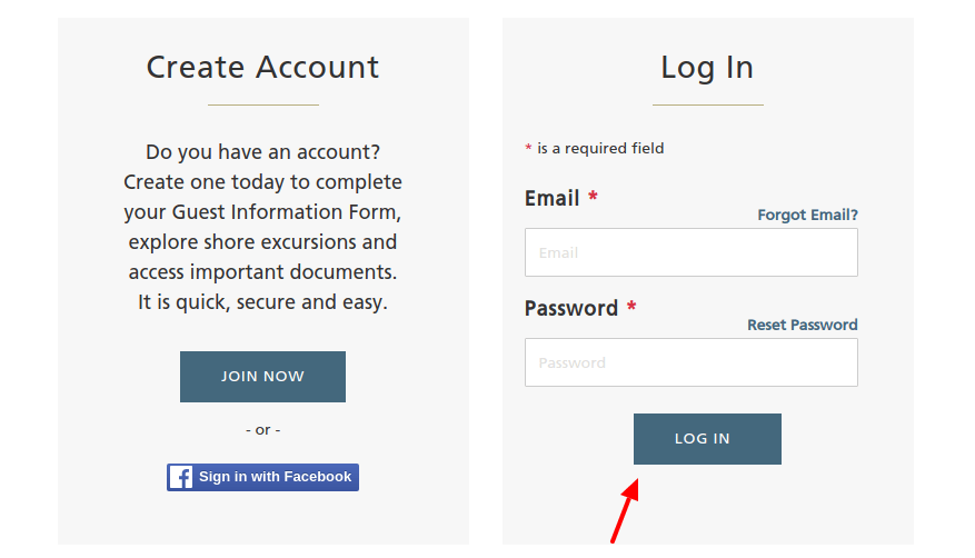 Access To Your My Viking Journey Account