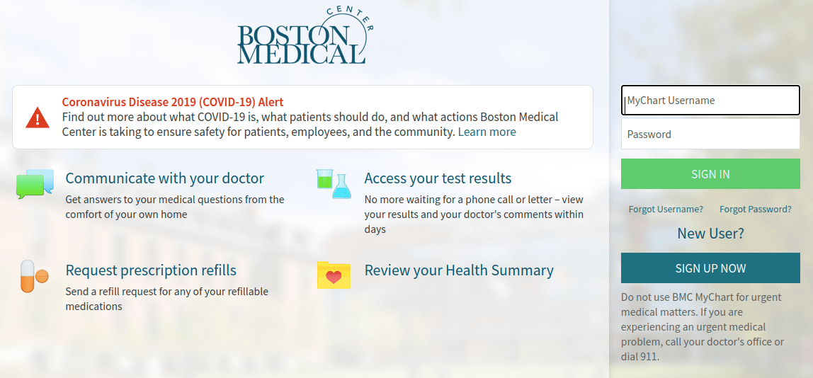 Access To Your BMC Online Account