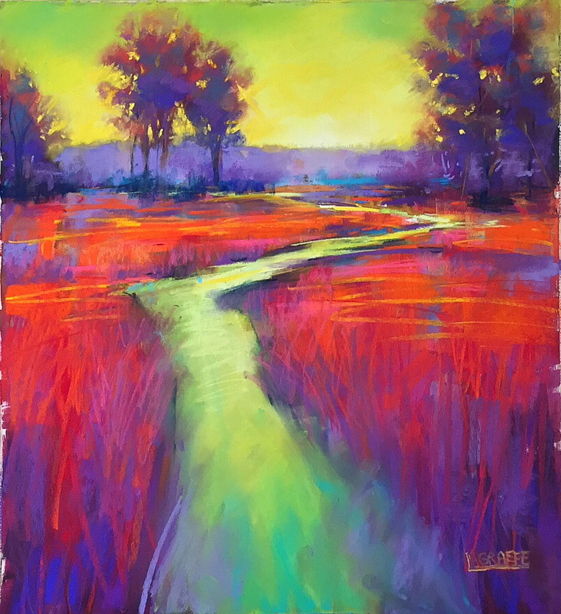 Leora LaGraffe UNDER PAINTING TECHNIQUES Pastel Painting Lessons