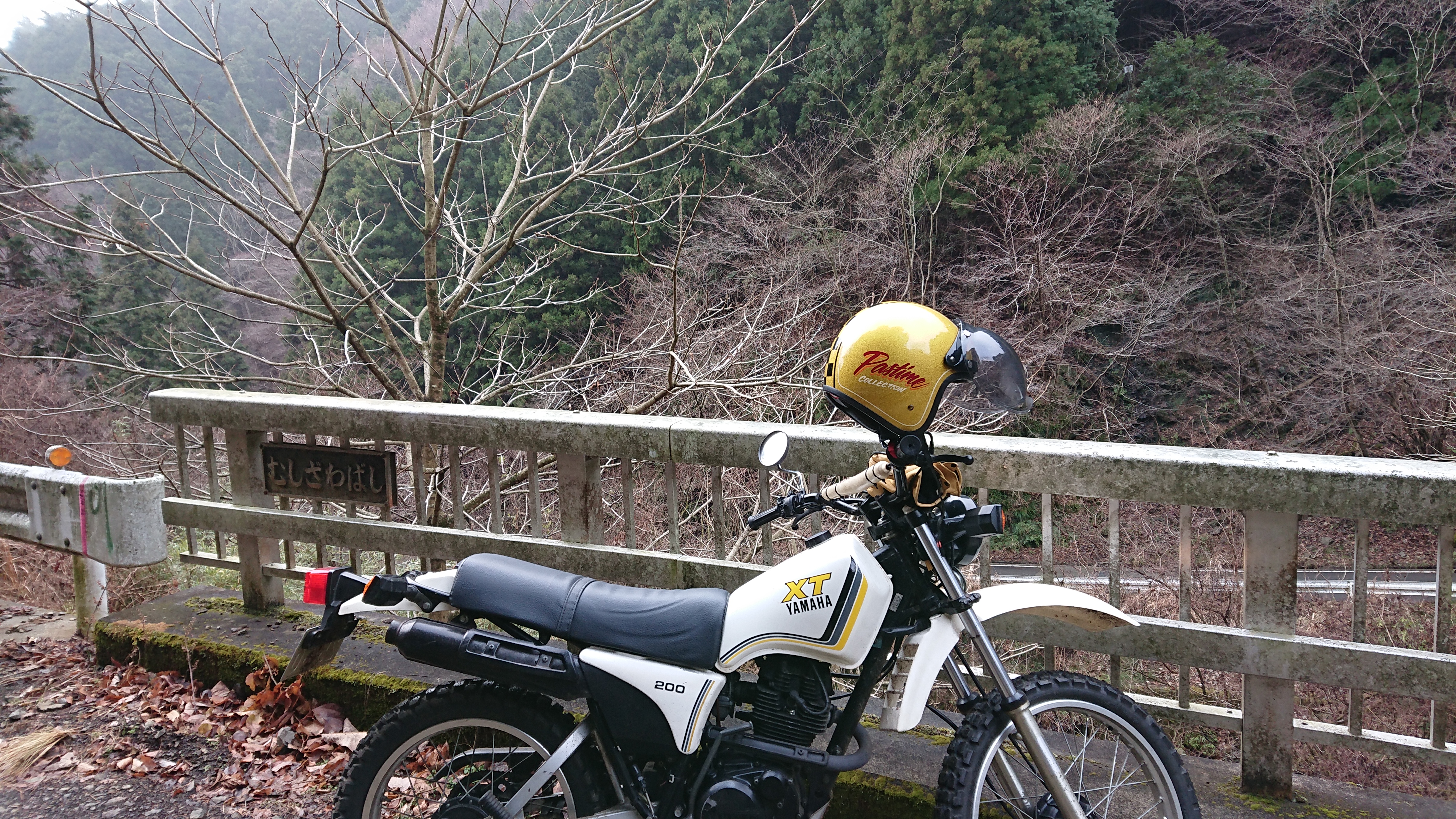 ヤマハXT200で林道探し♪ | Pastime collection