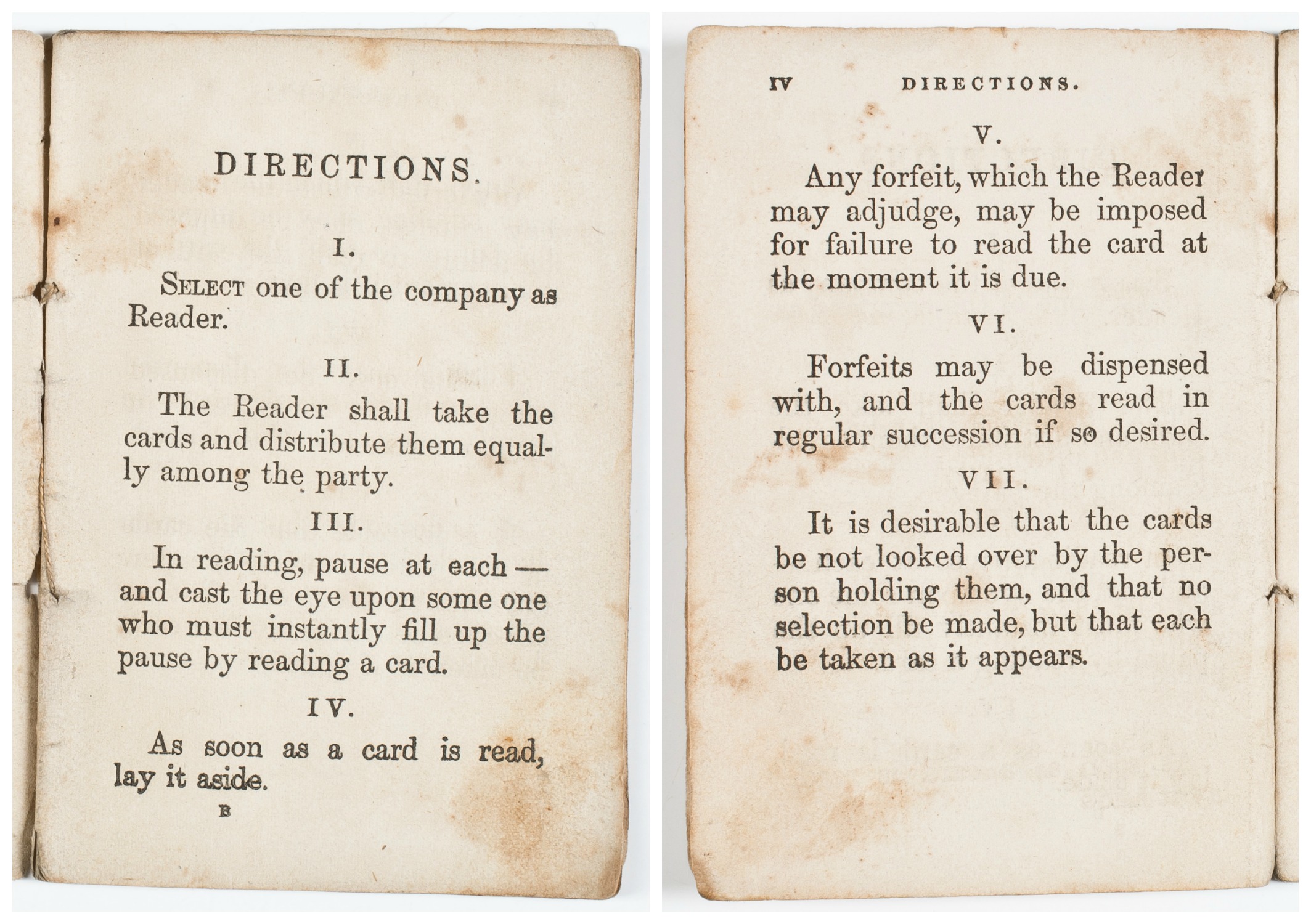 The Gamebrarians AAS Plays a 19thCentury Version of Cards Against