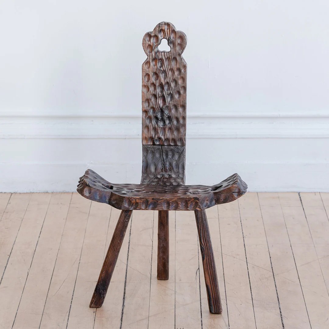 Baroque Spanish Birthing Chair from the 1920’s Past Lives