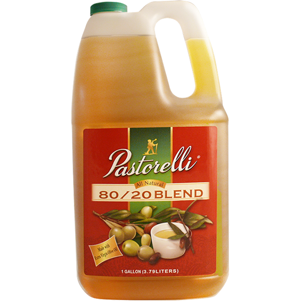 Italian Chef 80 Vegetable / 20 Pomace Oil Blend 6x1 Gallon