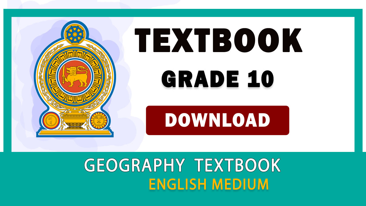 Grade 10 Geography textbook English Medium New Syllabus
