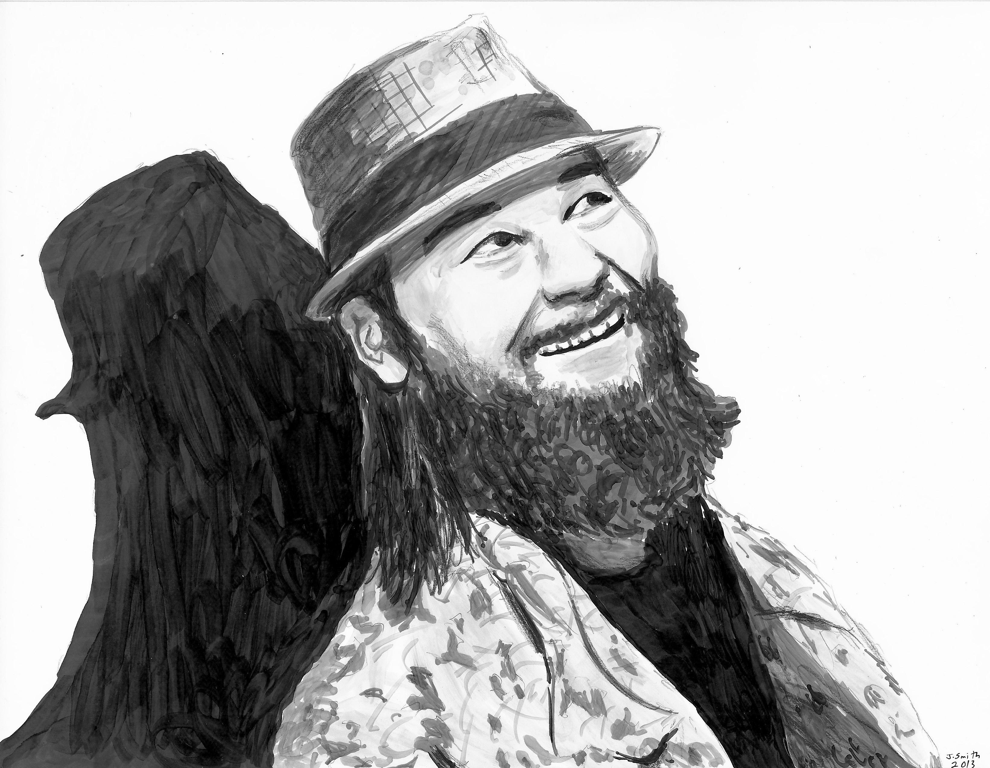 Bray Wyatt artwork Pastrami Nation The Meat of Pop Culture
