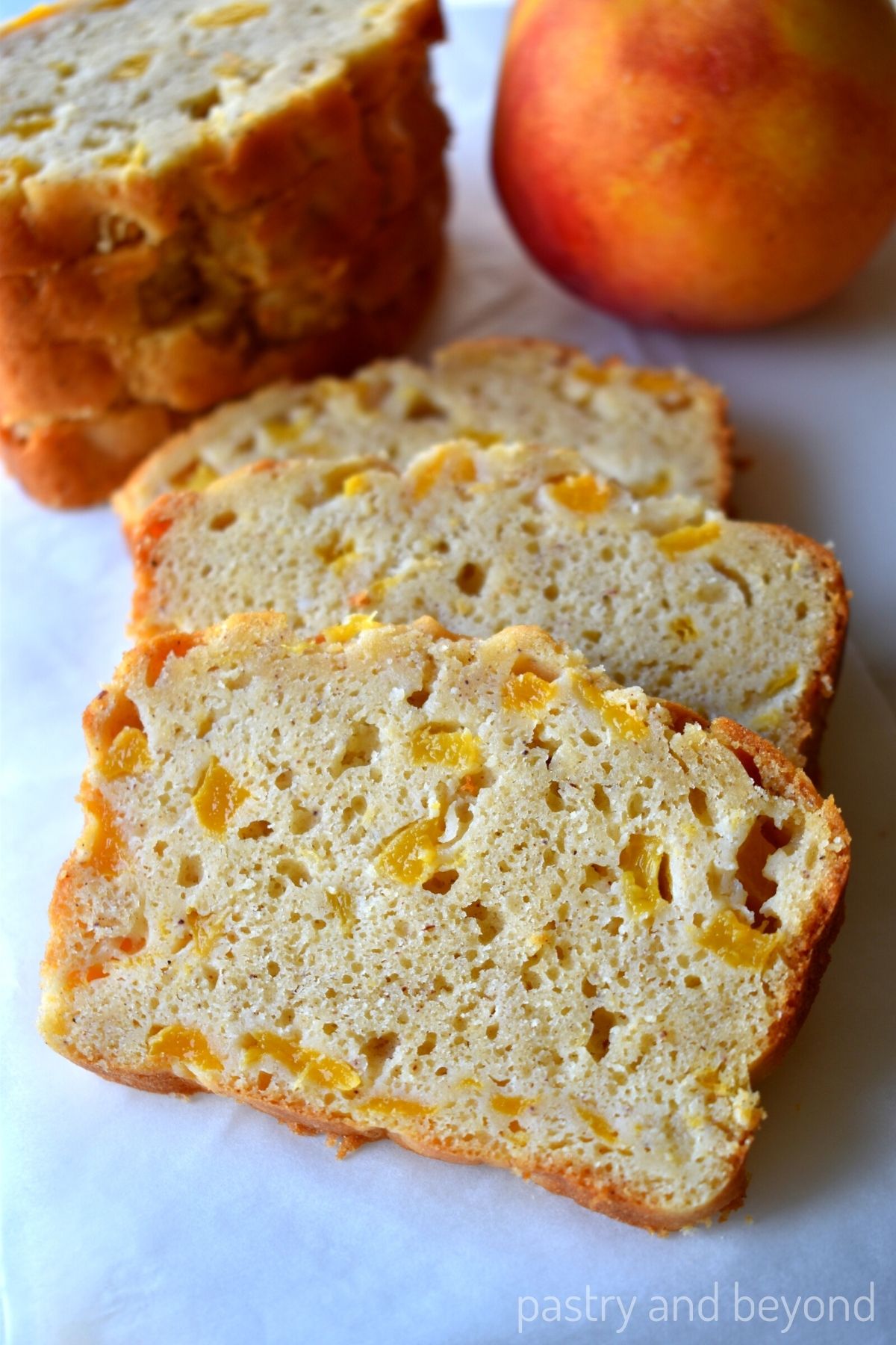 Peach Bread Pastry & Beyond